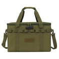 thumbnail image 1 of Bolsa de almacenamiento de tanque de Gas, bolsa de transporte para quemador de estufa de campamento, barbacoa portátil, bolsa de transporte para parri Verde, 1 of 8