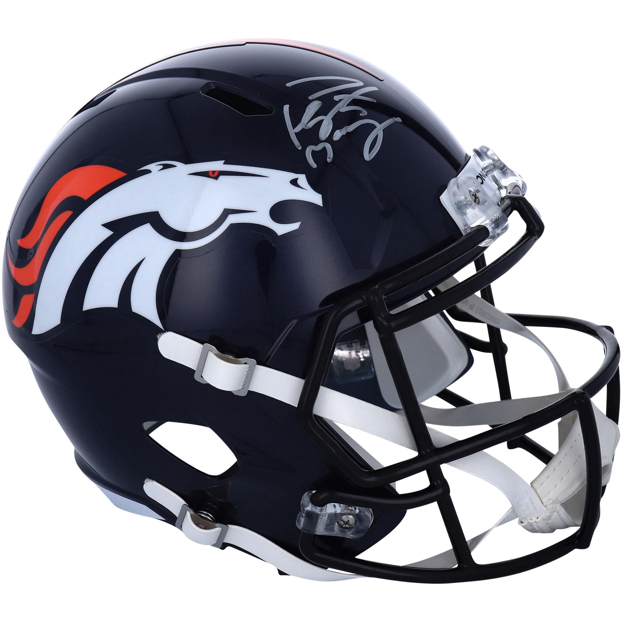 Peyton Manning Denver Broncos Autographed Riddell Speed Replica