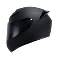thumbnail image 2 of Casco integral para bicicleta, casco de ciclismo, casco de BMX para adultos. Negro Mate S, 2 of 9
