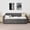 Grey, variant on Noble House Belric Twin Size Velvet Tufted Daybed, Sofa Bed Frame with Pop-Up Trundle and Built-In Charging Port, Grey