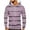 Mens Sweatshirts & Hoodies Pink, variant on S-5X Big & Tall Hoodies for Men Plus Size Pullover Fleece Lined Sweatshirts with Front Pocket Casual Stripe Printed Thermal Warm Athletic Hoodie Tops