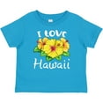 thumbnail image 3 of Inktastic I Love Hawaii Hibiscus Flowers Boys or Girls Baby T-Shirt, 3 of 5