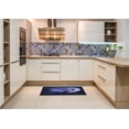 thumbnail image 6 of Ahgly Company Machine Washable Indoor Rectangle Transitional Night Blue Area Rugs, 2' x 4', 6 of 7