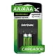 thumbnail image 1 of Cargador de Pilas Rayovac Maxi AA y AAA con 2 Pilas AA 1.2V Negro, 1 of 2