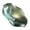 Green Transparent, variant on lanema Serving Dish Rippled Glass Salad Bowl Heat Resistant Entertaining Tableware