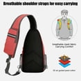 thumbnail image 6 of Eagokdc Travel Crossbody Bags for Women, Unisex Lightweight Handbags, Medium Capaity Chest Bags for Hiking, Camping, Outdoor Trip, and Training, 6 of 6