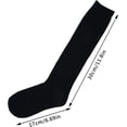 thumbnail image 4 of 3 Pack School Uniform Cotton Knee High Socks Knee High Socks for Girls and Boys, 4 of 6