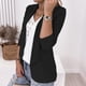 thumbnail image 5 of Chaqueta de punto de manga larga de color sólido para mujer de negocios Pompotops qwe18072, 5 of 9