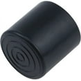 thumbnail image 4 of GFDYREE 16Pcs Round Shape PVC Rubber Covers Furniture Foot Table Chair Leg End Cap Cover Tip Protectors, 1-1/4 Inches, Black, 4 of 4