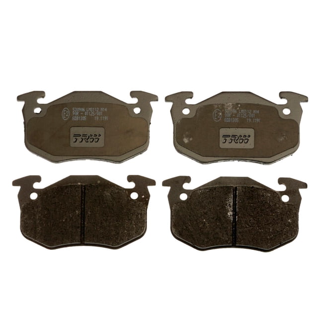 Balatas Bajos Metales 207 2008 Peugeot Traseras TRW