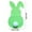 Green, variant on 1 Pack Easter Bunny Utensil Cutlery Holders Pouch Bags Felt Silverware Holder Bag 5.9 x 3.34 Inch Utensil Sleeve for Knife forks Easter Table Decoration Wedding Birthday Party