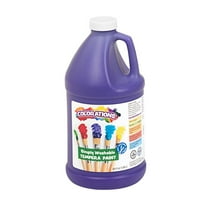 Colorations Paraben-Free Simply Washable Tempera Paint, Purple- 1/2 Gallon