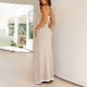 thumbnail image 1 of WILLBEST Vestidos Largos Casuales para Mujer Vestido Largo de Verano con Tirantes Finos para Mujer 2024 Vestido Largo Playero de Punto Acanalado con Cuello Cuadrado sin Mangas y Contraste Grande​​, 1 of 3