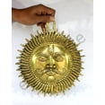 thumbnail image 4 of eSplanade - Sun Surya Wall Hanging Showpiece Sculpture | Decorative Items - Home Decor | Brass - 9" Inch Dia. - Big Size, 4 of 5