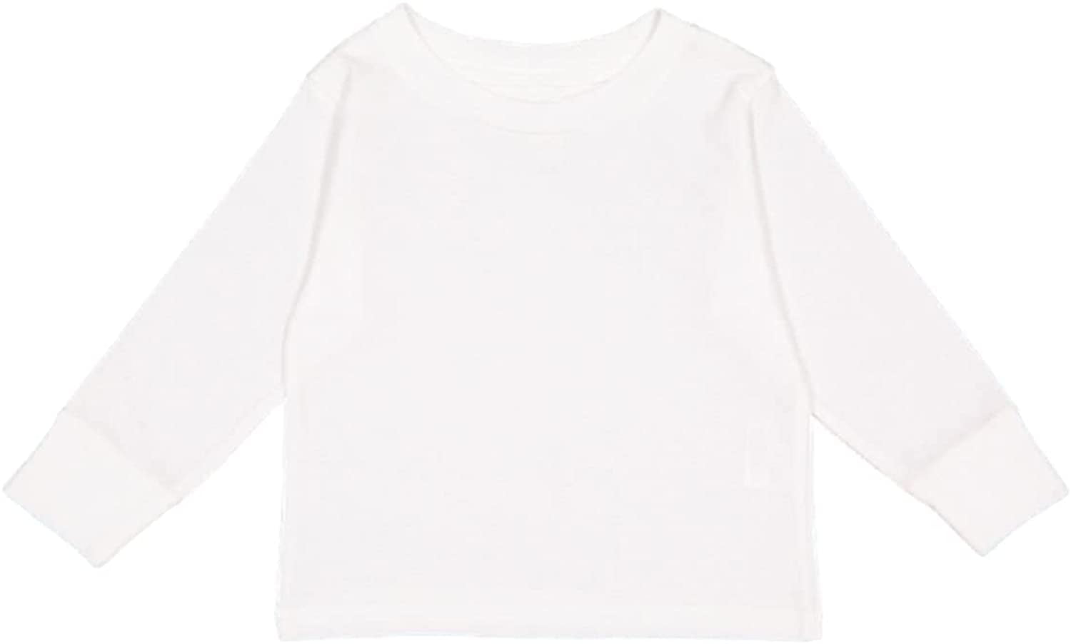 Toddler Girls Long Sleeve Basic T-Shirt, 3-Pack
