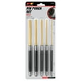 thumbnail image 2 of Performance Tool W759 Brass Roll Pin Punch Set to Remove Pins with Knurled Steel Handles for Good Grip, 8-Inches, 5-pc, 2 of 8