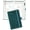 Petrol, variant on POPRUN Monthly Planner 2027-2028, Small-4" x 6.25" (Jan 27-Dec 28), 2 Year Pocket Calendar Book for Purse, Inner Pocket, Leather Hardcover, Petrol