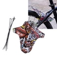 thumbnail image 2 of Bicicleta De Montaña, Guardabarros Para Bicicleta De Montaña Compatible Con Delantera Y Trasera, Guardabarros Para Bicicleta De Descenso De Fibra De Carbono Impreso Yuarrent OD008427-00, 2 of 7