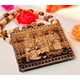 thumbnail image 4 of Kamada Combination of Shri Ramdarbar round pendant tulsi mala and exquisite Bageshwar Tulsi (basil) mala,Spritual Pendant Necklace for Women and Men, 4 of 5