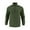 Army Green, variant on HUJlwoi Mens Quarter Zip Pullover Printed Mock Neck Shirt Casual Long Sleeve Sweatshirts with Pocket Outdoor Athletic Outfit