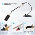 thumbnail image 6 of Propane Torch Weed Burner, 10FT Hose, High Output Flame, High-Strength Flame Weeder with Igniter, for Garden, BBQ, 6 of 8