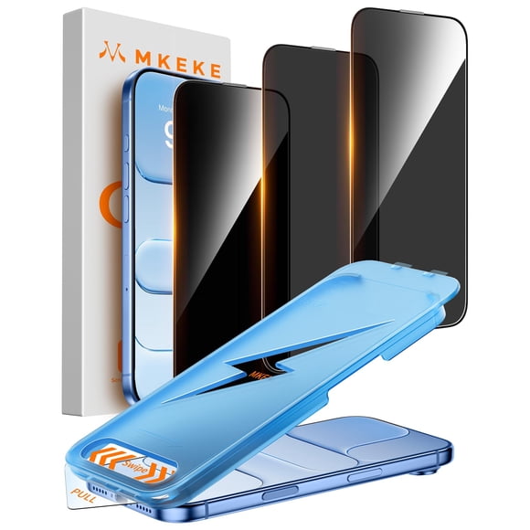 Protector de Pantalla Mkeke para iPhone Air 6.5'' 2025 Paquete de 3