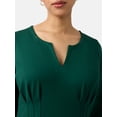 thumbnail image 3 of Ingrid & Isabel For Every Belly Women's Maternity Pintuck Mini Dress, Sizes S-XXL, 3 of 8