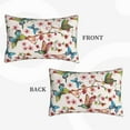 thumbnail image 4 of Bixox Watercolor Floral With Butterflies Printed Pillow Protector,Super Soft Ideal for Home,Guests,Rentals - 20"x30", 4 of 8