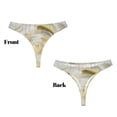 thumbnail image 3 of Fotbe White Rose Tanga Sin Costuras para Mujer con Estampado – Panties Invisibles, Transpirables y Cómodos para Uso Diario-XX-Large, 3 of 6
