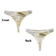 thumbnail image 3 of Fotbe White Rose Tanga Sin Costuras para Mujer con Estampado – Panties Invisibles, Transpirables y Cómodos para Uso Diario-3X-Large, 3 of 6