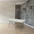 thumbnail image 6 of Hampden Furnishings Baldwin Collection 30" x 60" Plastic/Steel Folding Table, Grey, 6 of 6