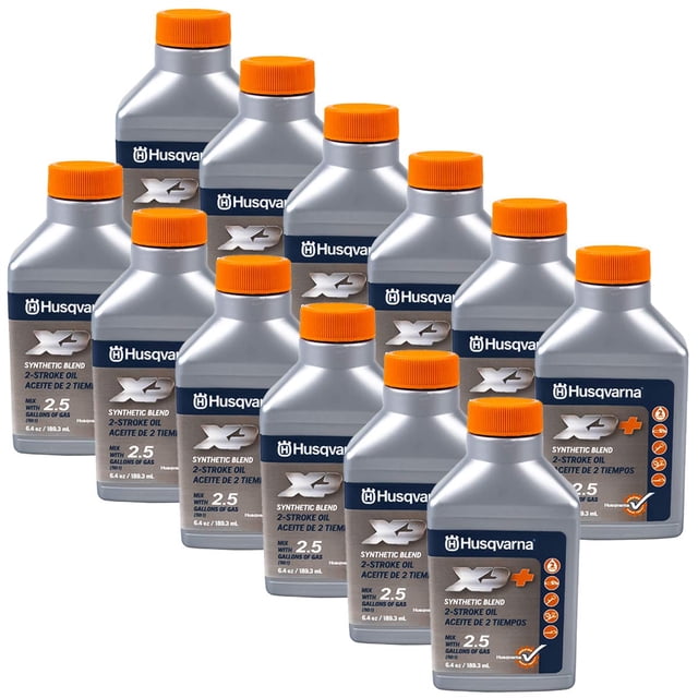 Aceite Original Husqvarna XP 2 Tiempos 12PK 6.4 oz para Mezcla de 9.5 L
