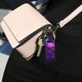 thumbnail image 5 of Yuyamidu Purple Rose Chapstick Holder Keychain Butterfly Lipstick Keychains Easy to Clean Chapstick Sleeve Holder Keychain for Women Elastic Lip Balm Holster Keychain Holder, 5 of 6