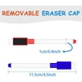 thumbnail image 2 of 48 Pcs Magnetic Dry Erase Markers Set Yahome Fine Point Tip Whiteboard Markers with Eraser Cap, Mini Dry Erase Markers Bulk for Blackboard Fridge Message Board Magnetic Sticker(Colorful), 2 of 7
