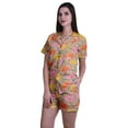 thumbnail image 3 of Moomaya Ensembles de Pyjama à Manches Courtes pour Femmes Imprimés Shorts de Nuit pour Dames, 3 of 6