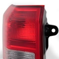 thumbnail image 4 of AKKON - Fits 08-17 Jeep Patriot Red Rear Tail Light Tail Lamp Brake Lamp Pair Housing Replacement, 4 of 7