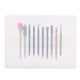 thumbnail image 1 of Juego de brocas eléctricas para uñas, accesorio para pulidor de uñas para manicura y pedicura, 10 Uds., 1 of 8