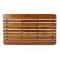 thumbnail image 3 of TeakCraft Teak Shower Mat, 24 Inch Non-Sliding Sauna, Spa, Bath Mat, The Troy, 3 of 7
