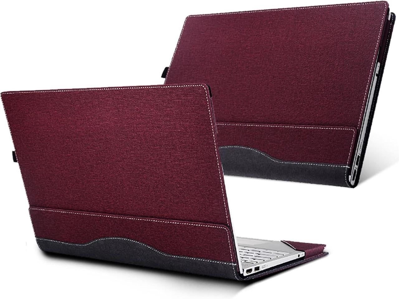 Laptop Case Cover for 14 inch Lenovo IdeaPad 5 2-in-1 14Q8X9 14AHP9 14IRH9 14IRU9 Sleeve,PU Leather Protective Bag Notebook PC Accessories
