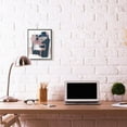 thumbnail image 3 of Stupell Industries Beautiful Abstract Geometry Pink and Blue Watercolor Painting Framed Giclee Texturized Art by Urban Epiphany, 3 of 3