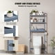 thumbnail image 4 of VEVOR Estantería Sobre Inodoro, Estante de Baño de Bambú de 3 Niveles con Alturas Ajustables, Incluye 3 Ganchos, Montaje Independiente para Optimización del Espacio, Compatible con Varios Inodoros, 4 of 9