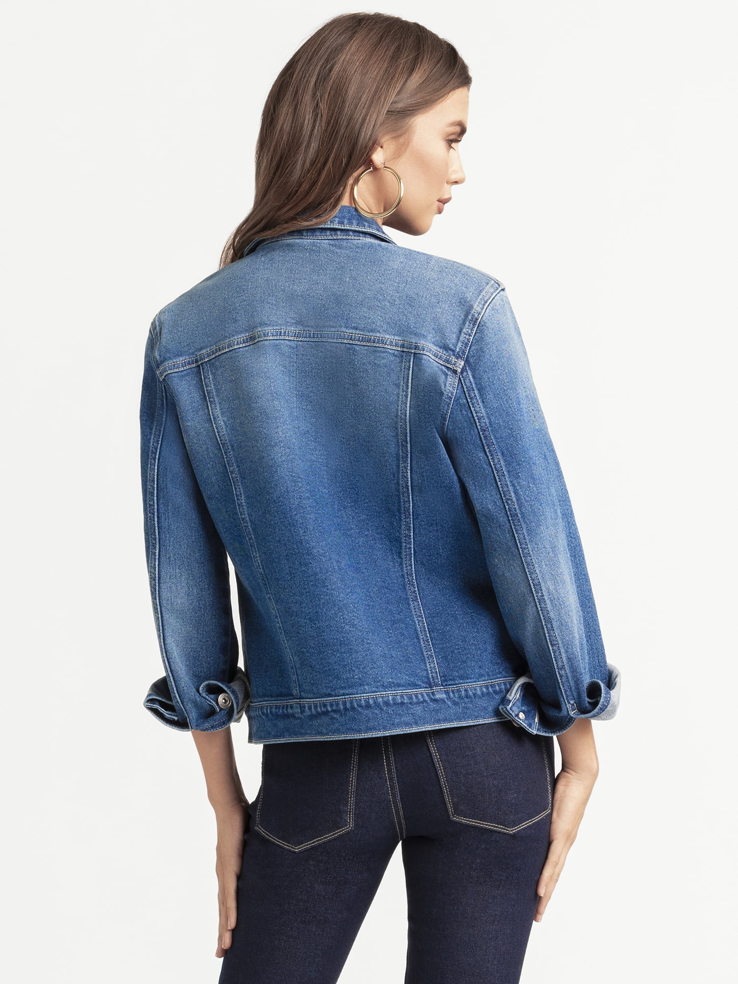Jessica Simpson Women's Reagan Relaxed Denim Jacket, Sizes XS-XL