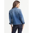 thumbnail image 3 of Jessica Simpson Women's Reagan Relaxed Denim Jacket, Sizes XS-XL, 3 of 6
