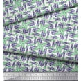 thumbnail image 3 of Soimoi Polyester Crepe Fabric Square Geometric Print Fabric by The Yard 52 Inch Wide, 3 of 3