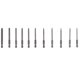 thumbnail image 1 of 11pcs 75mm Magnetic S2 Steel Screwdriver Bits Hex Torx Head T6/T7/T8/T9/T10/T15/T20/T25/T27/T30/T40, 1 of 5
