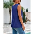 thumbnail image 3 of FreshPretty Women's Sleeveless Sweater Vest Summer Crew Neck Ribbed Knit Lightweight Pullover Casual Loose Fit Tank Tops, 3 of 8