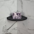 thumbnail image 5 of Questech Decor Shower Shelf, 5" Metro Lugged Soap Dish, Graphite, 5 of 9