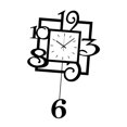 thumbnail image 3 of Reloj de pared resistente y duradero para colgar en la cocina o el dormitorio. 30cm x 45cm, 3 of 9