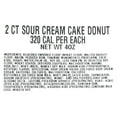 Freshness Guaranteed Regular Glazed Sour Cream Cake Donuts, 4 oz, 2