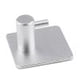 thumbnail image 1 of Ganchos para colgar toallas de cocina sin perforaciones, soporte para baño montado en la pared (plata) Tmvgtek Original, 1 of 5